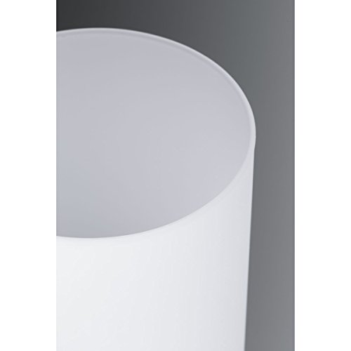 Image of Progress Lighting Replay Collection 1-Light Etched White Glass Modern Bath Vanity Light Antique Bronze