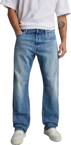 G-STAR Raw - Mens Dakota Regular Straight Jeans, Color Faded Niagara, Size: 27W x 32L
