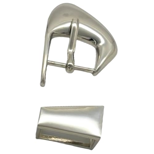 SELVFZ Herrajes de cinturón trapezoidal de moda con sistemas de pin seguros, cómodo funciona con múltiples estilos de cinturón, cómodas hebillas trapezoidales, Bai Lat, 25mm