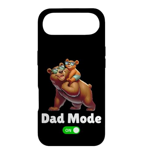 Funny Dad Mode On Grizzy Bear Daddy �M�t�g �j�� �v �X�}�z�P�[�X iPhone Air �p