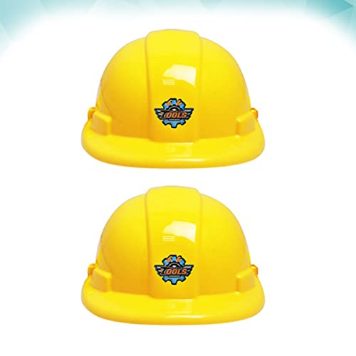 Toyvian 4 Pz Casco di Sicurezza Giocattolo Mini