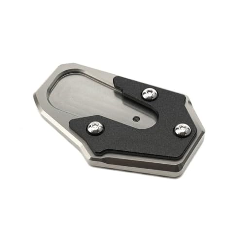 Plaque d'extension pour béquille BMW R1200RT et R1250RT en alu CNC gris