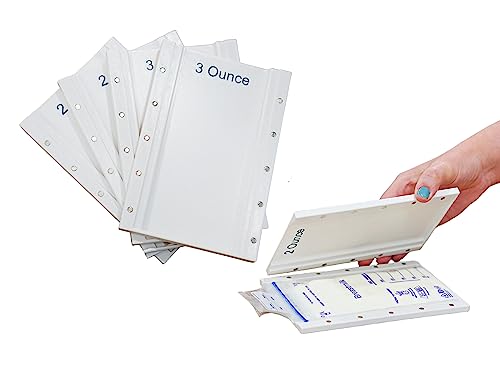 Image of Magnetic Breastmilk Freeze Flat Trays - Breastpump Accessory to Freeze Breast Milk Storage Bags Flat - (for Lansinoh, Up&Up, & Avent, Starter Set (2-6oz))