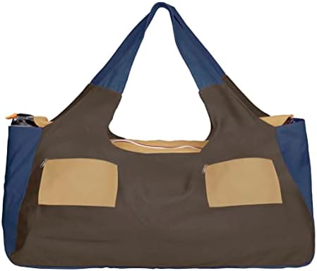JoYnWell Large Yoga Mat Bag Carrier for Yoga Mats, Yoga Bolster, Yoga Block, Workout Stuff, Thick, 12 Oz Canvas Exercise Yoga Tote with Multi-Functional 4 Zipper Pockets
