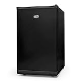 Commercial Cool Upright Freezer, Stand Up Freezer 2.8 Cu Ft with Reversible Door, Black