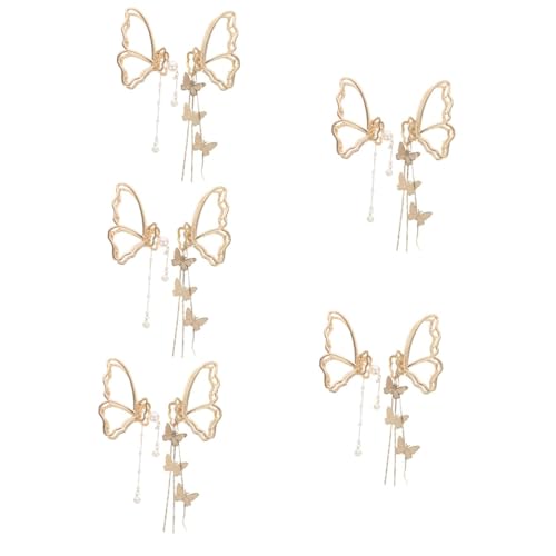 Pince à cheveux originale perles et franges le cadeau de coiffure idéal