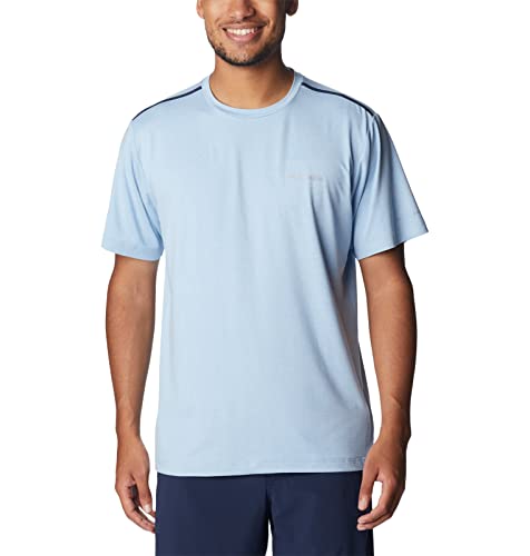 Columbia T-Shirt à Col Rond Homme pour éviter la transpiration et rester au frais