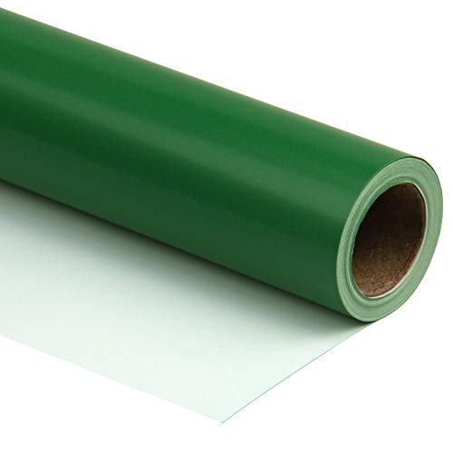 Papier d'emballage vert pour réussir vos paquets cadeaux d'anniversaire et de douche