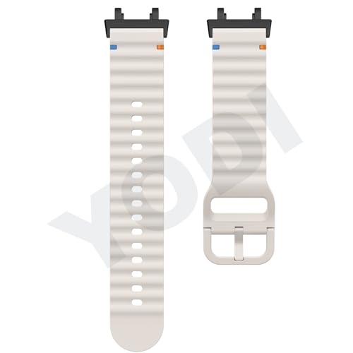Image of YODI Strap Band Compatible with Amazfit T-Rex 2 Smartwatch Only Soft Silicone | Nylon | Chain | Leather Watch Straps with Installation Adjuster Tool For Amazfit TRex 2