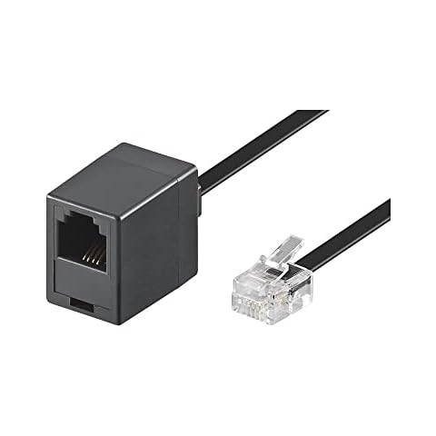 Cable extensor teléfono RJ11 de 10 metros Cover
