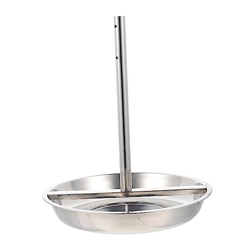 ibasenice Grilled Chicken Tray Vertical Roasting Rack for Poultry Outdoor Cooking Tool Easy to Use Chicken Holder for Delicious Roasts