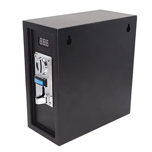 Boîte d'alimentation de Contrôle de Minuterie à Pièces, Accepteur de Pièces de Boîte de Minuterie Programmable pour Machine D'arcade, Machine à Laver, Chaise de Massage