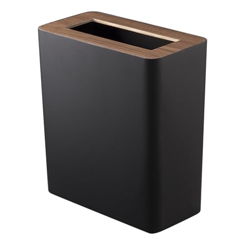 YAMAZAKI Home Rin Trash Can - Small Modern Home Wastebasket