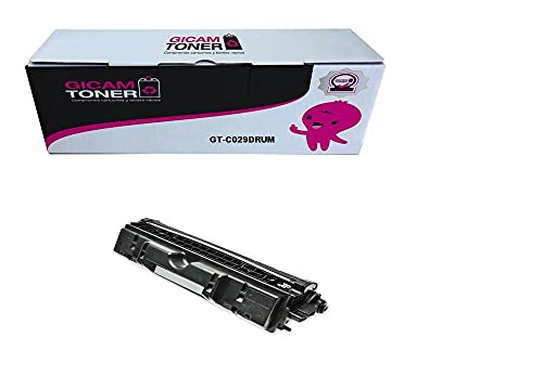 GICAM Toner 029 Drum Tóner Compatible con Canon 029 Drum. Alto Rendimiento Válido para Impresoras: i-SENSYS LBP-7018C / i-SENSYS LBP-7010C