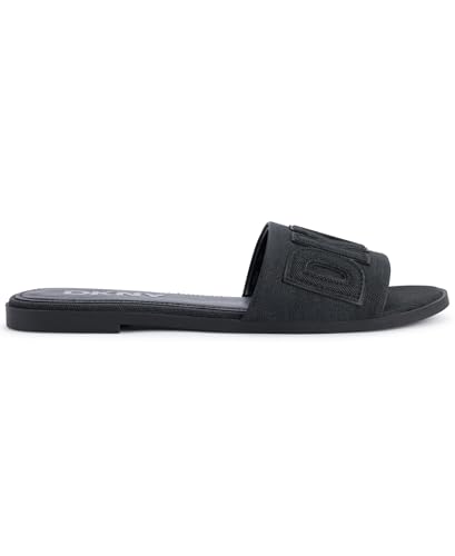 Image of DKNY Women's Willow Flat Slide Sandal With Logo