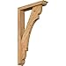 Ekena Millwork BKT0402X16X28OLY01SWR Olympic Traditional Smooth Bracket w/Offset Brace, Western Red Cedar