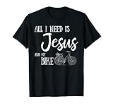 Tout ce dont j'ai besoin, c'est Jésus et mon vélo Christian T-Shirt