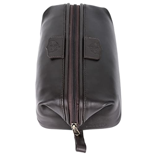 Dopp® First Class Seasoned Traveler Admiral Kit Brown3