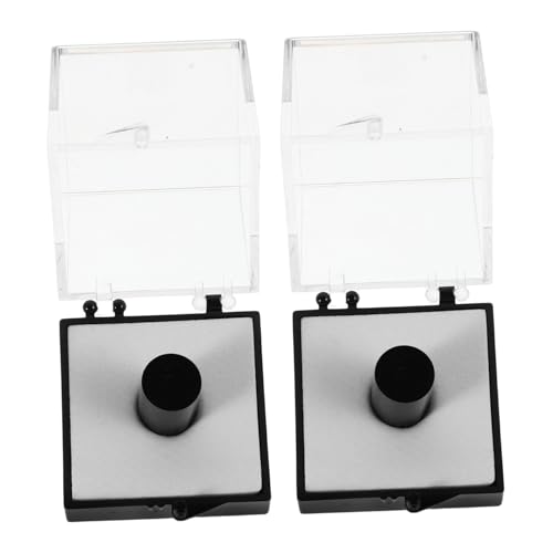 SOLUSTRE Sturdy Mineral Crystal Specimen Display Boxes Rock Collection Storage for Easy Viewing