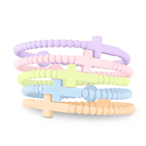 Image of Ryan & Rose Jesus Bracelets - Cross Silicone Bracelet