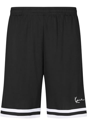 Karl Kani Herren Signature Mesh Shorts Black/White, M
