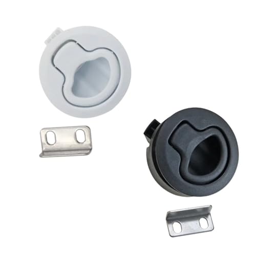 Serrure à poignée dissimulée pour éviter les chocs sur coffret électrique - 5