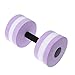CLISPEED Peso d'Acqua Manubrio Acquatico per Fitness in Piscina Allenamento per Aerobica in Acqua Attrezzature per Esercizi in Piscina (1 Pezzo di Bianco Blu)
