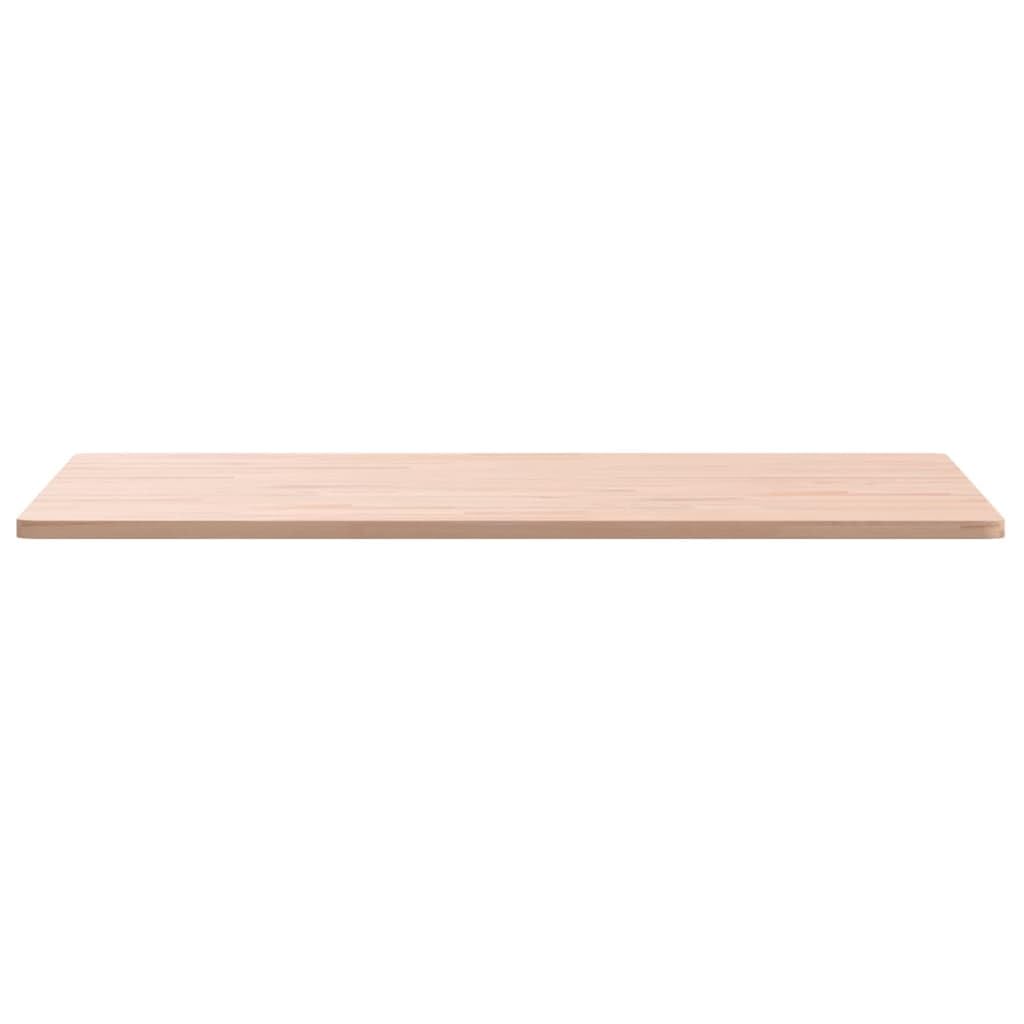 Massivholz Tischplatte 80x80x1,5 cm quadratisch Buchenholz, Holzplatte für Esstisch oder DIY Möbel, glatte Ersatz Tischoberfläche zum Aufarbeiten und Bauen