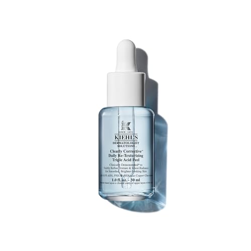 Kiehl's DS Pre-Serum, 1.0 fl oz (30 ml), Exfoliate Care, Pore Serum, AHA BHA PHA, Fragrance Free, Genuine Product