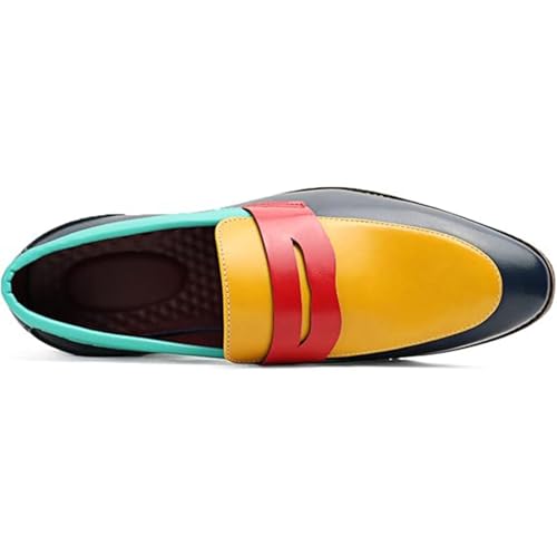 Men's Dress Loafers Comfortable Business Casual Slip-On Office Everyday Walking Driving Shoes3