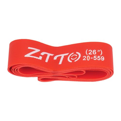 KiBcsLic 自転車タイヤライナー 26インチ 自転車リムテープ ポータブル 耐パンク性 自転車インナーチューブ パンクプロテクター マウンテンロードバイク用 2個セット, 幅2cm