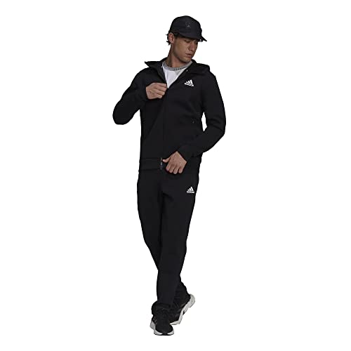 Adidas M ZNE Hood, Felpa con Cappuccio