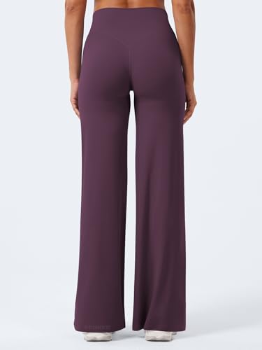 Image of YEOREO Ease Workout Leggings Womens No Front Seam Straight Leggings 29 inch / 31.5 inch / 33 inch / 35 inch High Waist Buttery Eddiy Yoga Pants