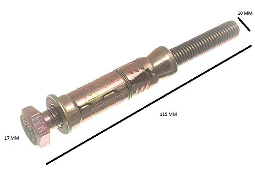 Boulons d'ancrage de type RAWL M10 pour stopper le jeu des fixations murales - 2