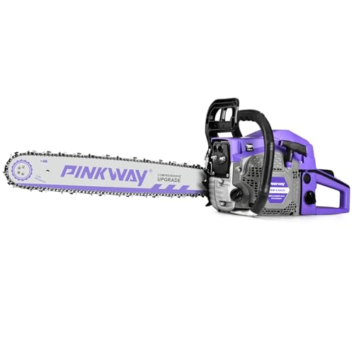 2-cycle 63CC Chainsaw Saw Gas Powered 20' Chain Saws Cordless Petrol Saw Handheld Chainsaw for...