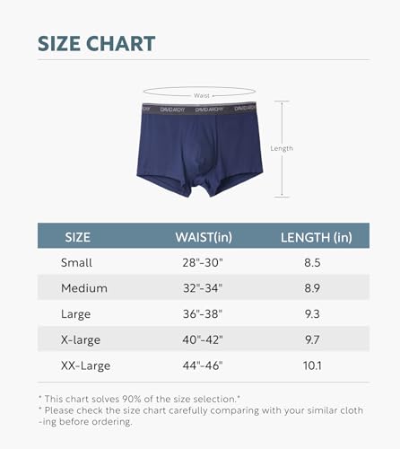 DAVID ARCHY Mens Boxers 40S Bamboo Rayon Underwear Soft Breathable Boxer Shorts Home Sleep Pants With Buttons