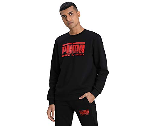 Image of Puma Men's Cotton Round Neck Sweatshirt