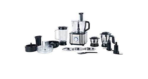 La Italia By Renesola ABS Powerful 1000 W Food Processor (49 oz, Black)