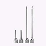 A Variety of Spare Parts and Accessories for Whipped Cream Dispenser - Injector Tips Set of 4-304 Stainless Steel