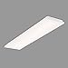 Produktbild Briloner Leuchten - LED Panel, LED Deckenlampe, Deckenleuchte rahmenlos, 38 Watt, 3.800 Lumen, 4.000 Kelvin, Weiß, 1195x295x76mm (LxBxH), 7376-316, 119.5 x 29.5 cm