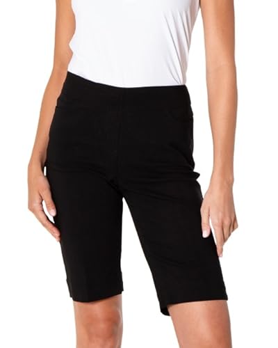 SLIM-SATION Women's Golf Wide Band Pull On Short with Real Pockets - Main Image