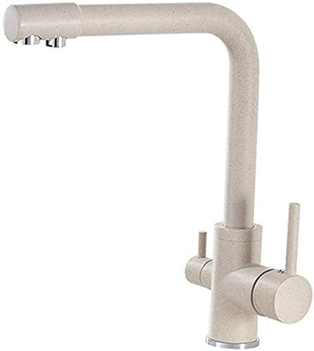 Filtre cuisine pour mitigeur YRYRYW avec purification eau intégrée et bec rotatif