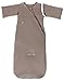 P'tit Basile - Gigoteuse Hiver Naissance 0-6 Mois - 70 cm - Manches Amovibles - enveloppe Jersey 100% Coton Bio - TOG 3- Marron Chocolat