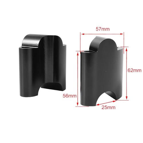 Soporte elevador de manillar para moto custom XL1200 y XL48 de 2010 a 2017 2