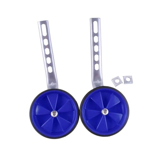 Kit de Ruedas de Entrenamiento Azul para Bicicletas con Estabilizadores Resistentes y Soporte Fácil de Montar para Principiantes miniatura 1