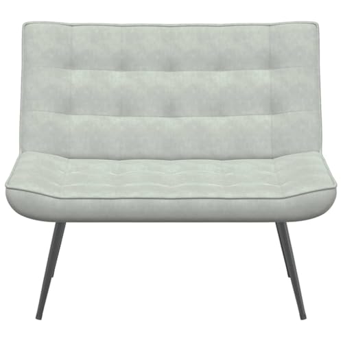 Sofá pequeño de terciopelo para un dormitorio elegante y salón 5