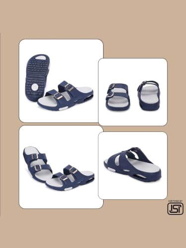 Image of SLIPOVER Dangal Men Flip Flops with Soft Cushion Sole | Slip On Wear | Upper EVA Lightweight, Combortable, Durable Stylish Chappal Indoor & Outdoor | Soft EVA Slides