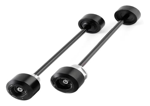 For 701 Enduro Supermoto Stoßstangenschutzblöcke Radgabel-Schiebeschutz Vorne Hinterachse Crash Protection Motorradzubehör(Front and Rear)