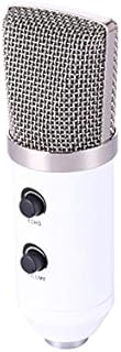 Wireless Karaoke Microphone USB with Reverb Mobile Phone Sound Card Shock Mount Integrated