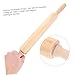 CIYODO Wooden Rolling Pin for Baking Nonstick Roller for Noodles Pizza Cookies Pastries Smooth Finish Elegant Kitchen Tool Easy to Clean for All Baking Needs